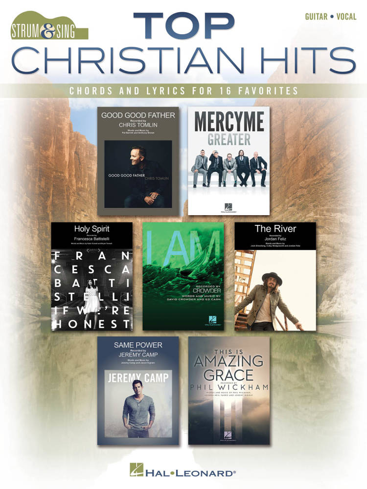 Top Christian Hits - Lyrics/Chords/Guitar - Book