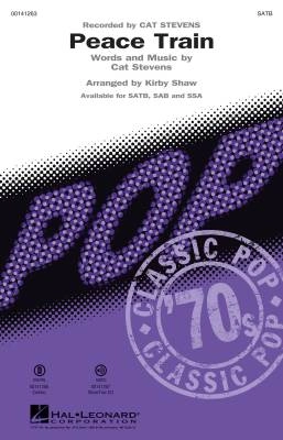 Hal Leonard - Peace Train - Stevens/Shaw - SATB