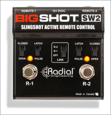 Radial - BigShot SW2 Slingshot Remote Control with 2 Outputs