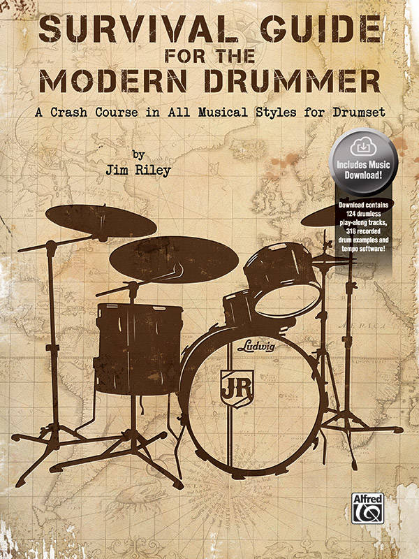 Survival Guide for the Modern Drummer - Riley - Drum Set - Book/Audio, Software Online