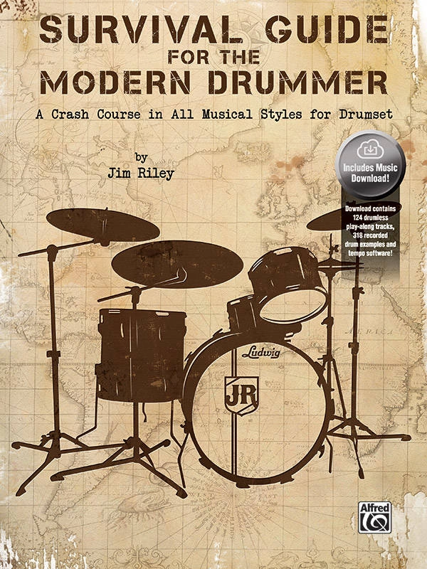 Survival Guide for the Modern Drummer - Riley - Drum Set - Book/Audio, Software Online