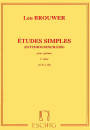 Editions Max Eschig - Etudes simples for Guitar - Brouwer/Zigante - Book/CD