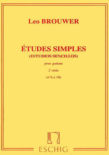 Etudes simples for Guitar - Brouwer/Zigante - Book/CD