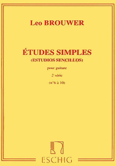 Etudes simples for Guitar - Brouwer/Zigante - Book/CD