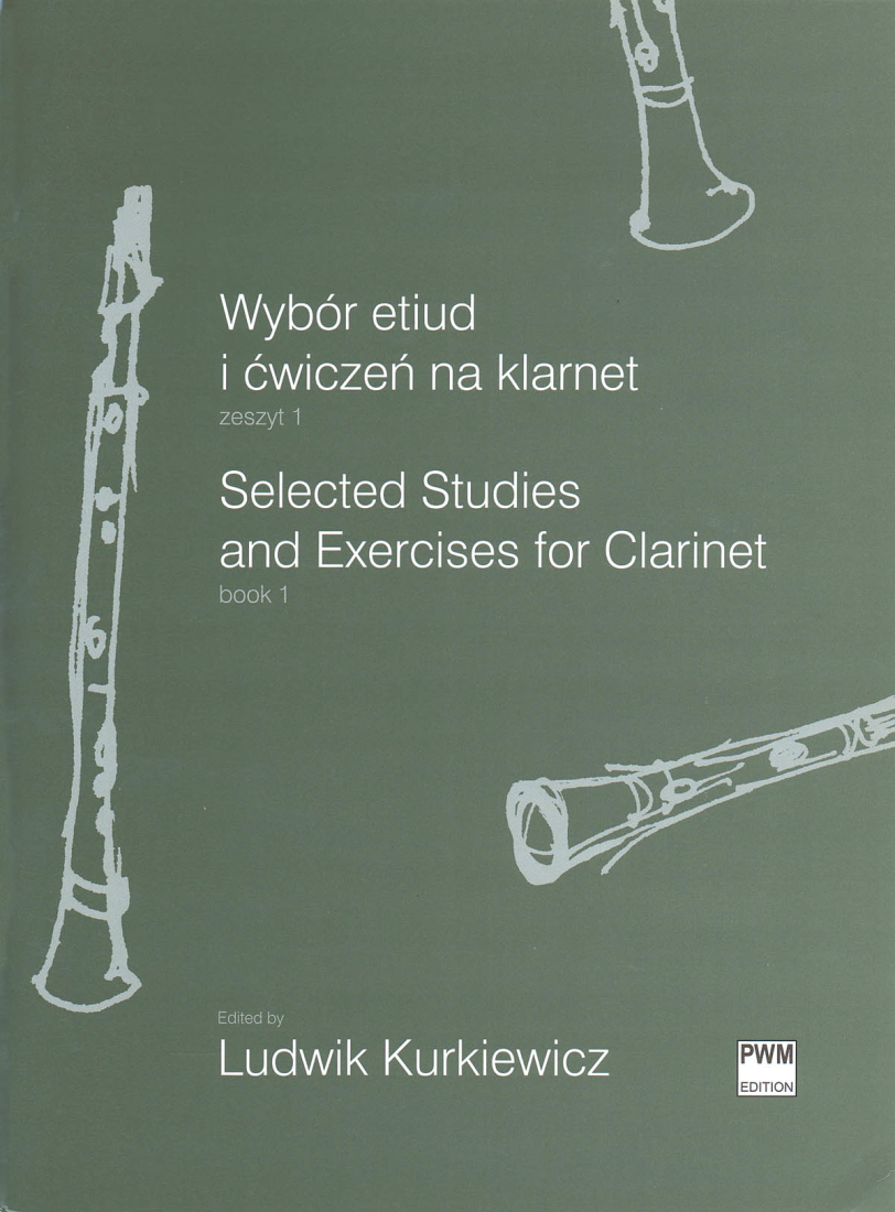 Selected Studies and Exercises for Clarinet Book 1 - Kurkiewicz - Book