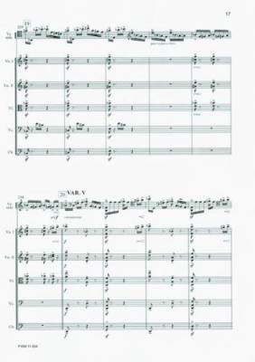 Elegy for cello solo, string quartet and ad libitum double bass - Gorecki - Score/Parts