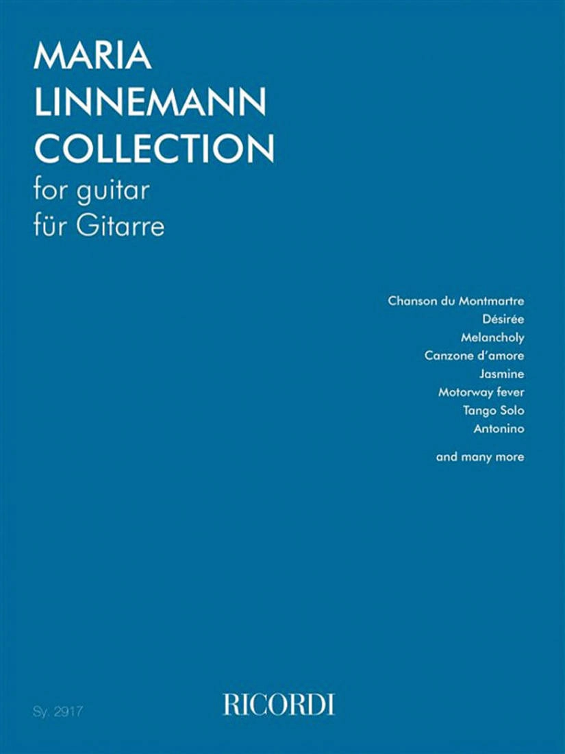 Maria Linnemann Collection for Guitar - Classical Guitar - Book