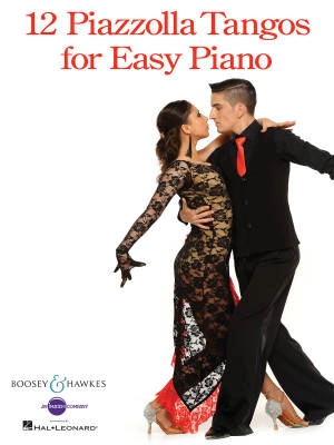 Boosey & Hawkes - 12 Piazzolla Tangos for Easy Piano - Piano - Book