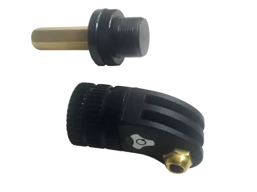 Triad-Orbit - IO GoPro Quick-Change Coupler Head, Brass