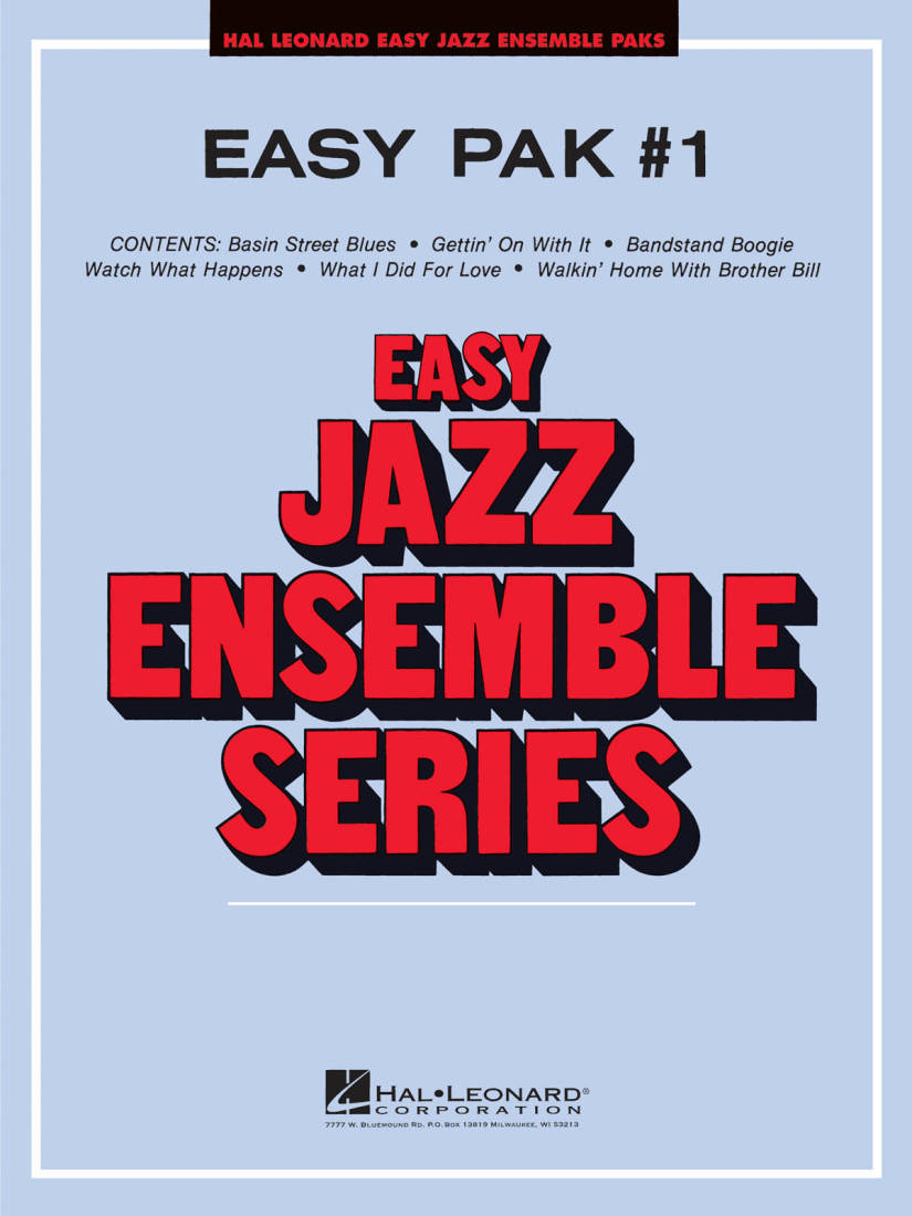 Easy Jazz Ensemble Pak #1 - Nowak - Gr. 2