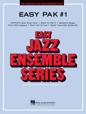 Hal Leonard - Easy Jazz Ensemble Pak #1 - Nowak - Gr. 2