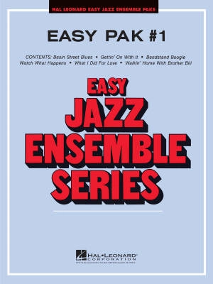 Hal Leonard - Easy Jazz Ensemble Pak #1 - Nowak - Gr. 2