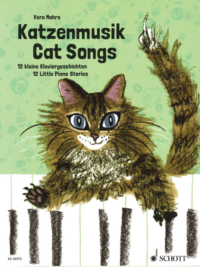 Cat Songs: 12 Little Piano Stories - Mohrs - Piano - Book