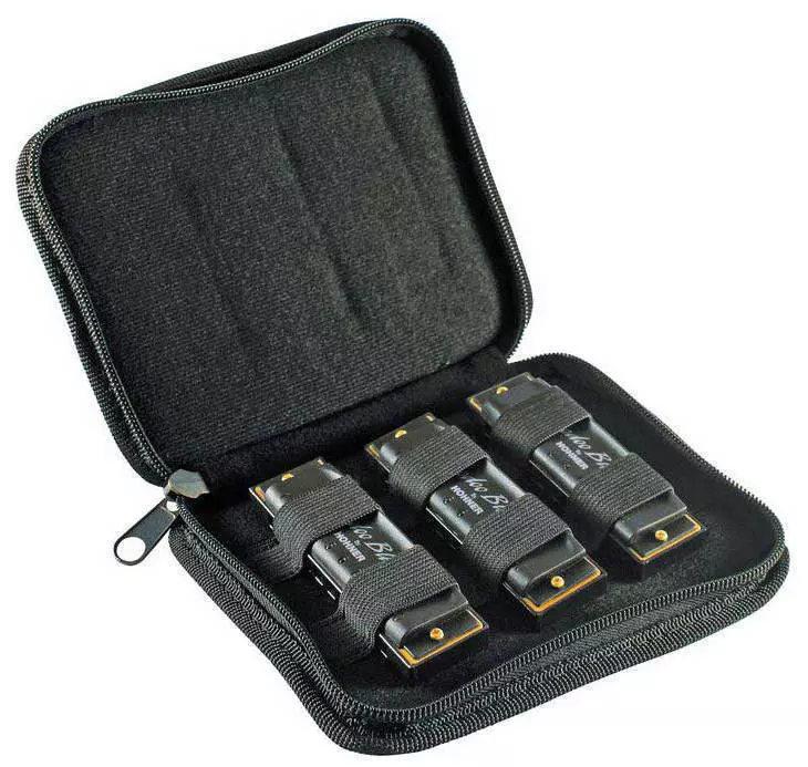 3 Piece HooDoo Blues Harmonica Set