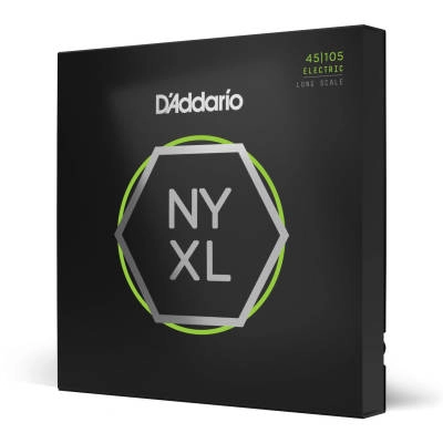 DAddario - NYXL Bass String Set, Long Scale, Light Top / Med Bottom, 45-105