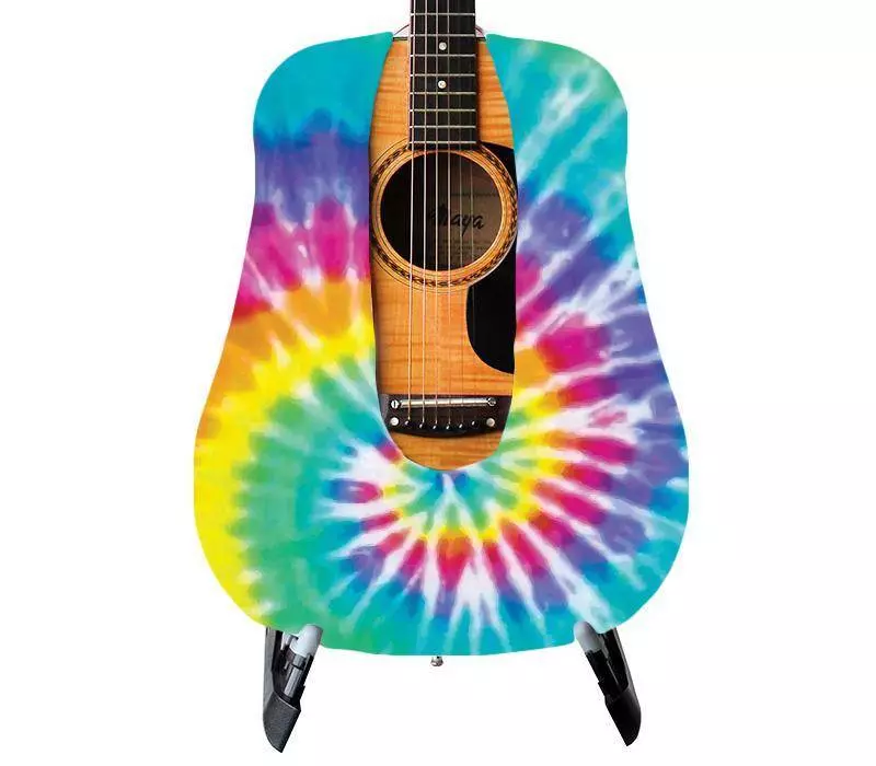 Tie Dye Guitar Skin