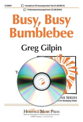 Heritage Music Press - Busy, Busy Bumblebee - Gilpin - Performance/Accompaniment CD