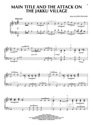 Star Wars: The Force Awakens - Williams - Solo Piano - Book