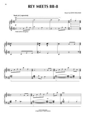 Star Wars: The Force Awakens - Williams - Solo Piano - Book