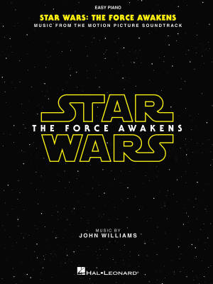 Hal Leonard - Star Wars: Episode VII -- The Force Awakens - Williams - Easy Piano - Book