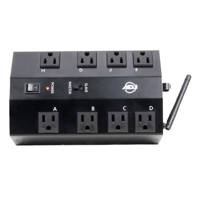 American DJ - Airstream WiFi Pack 8 Channel Switch Pack with iPhone/iPad Control