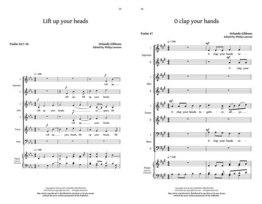 Five English Anthems (Collection) - Gibbons/Lawson - SATB