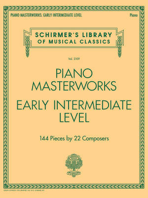 G. Schirmer Inc. - Piano Masterworks: Early Intermediate Level - Piano - Book