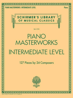 G. Schirmer Inc. - Piano Masterworks: Intermediate Level - Piano - Book