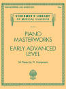 Hal Leonard - Piano Masterworks: Early Advanced Level - Piano - Book