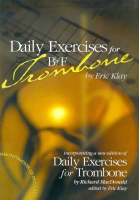 Daily Exercises for Bb/F Trombone - Klay - Book/CD