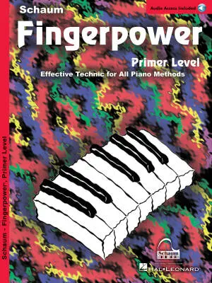 Schaum Publications - Fingerpower: Primer Level - Schaum - Early Elementary Piano - Book/Audio Online