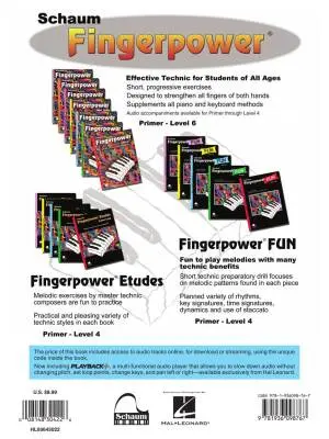 Fingerpower: Level Two - Schaum - Late Elementary Piano - Book/Audio Online