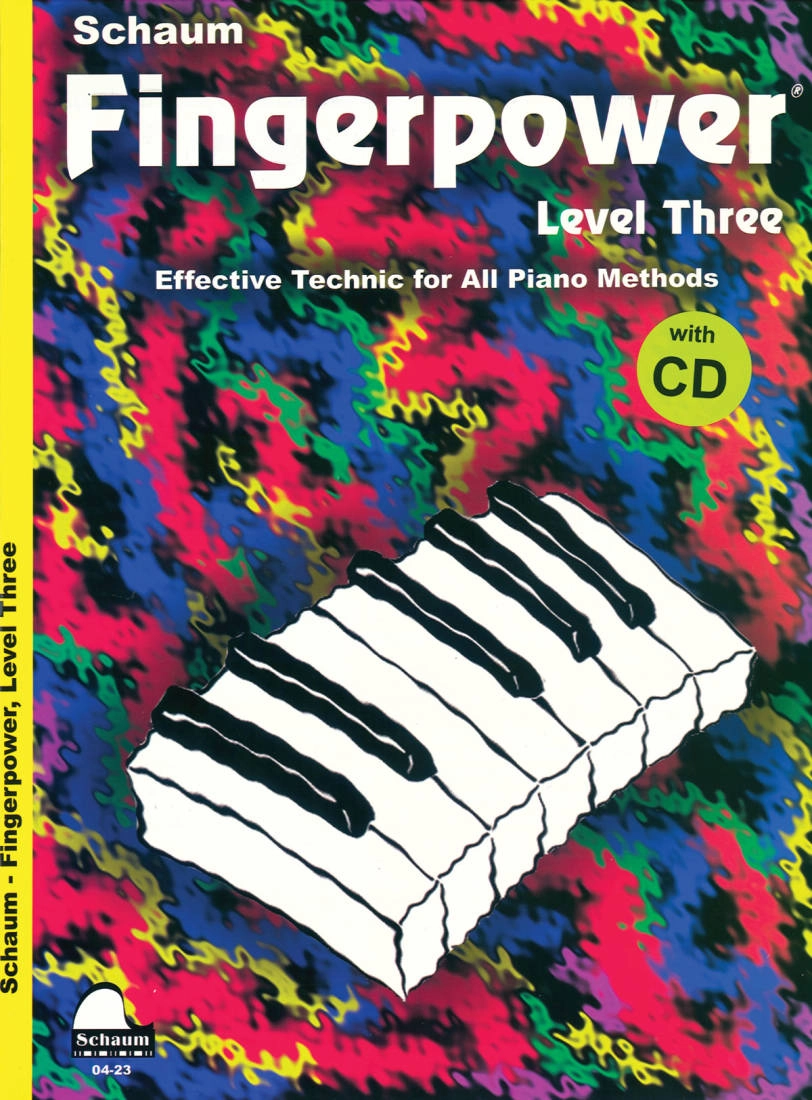 Fingerpower: Level Three - Schaum - Early Intermediate Piano - Book/CD