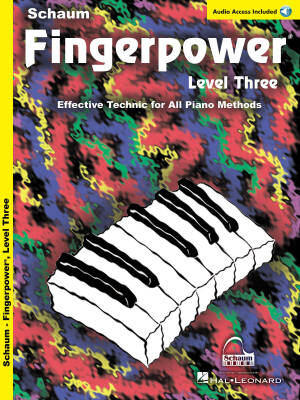 Fingerpower: Level Three - Schaum - Early Intermediate Piano - Book/Audio Online