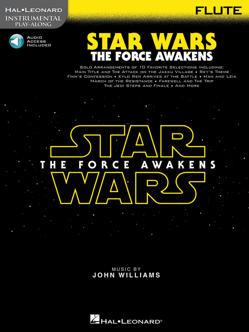 Star Wars: The Force Awakens - Flute - Book/Audio Online