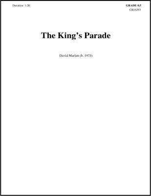 Eighth Note Publications - The Kings Parade - Marlatt - Concert Band - Gr. 0.5