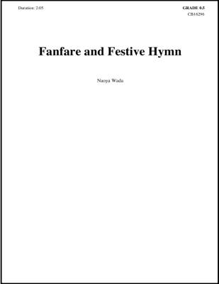 Eighth Note Publications - Fanfare and Festive Hymn - Wada - Concert Band - Gr. 0.5