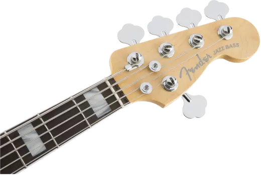 American Elite Jazz Bass V w/ Rosewood Fingerboard - 3-Tone-Sunburst