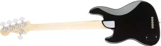 American Elite Jazz Bass V, Maple Fingerboard, Black
