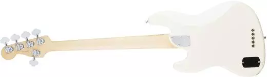 American Elite Jazz Bass V, Rosewood Fingerboard, Olympic White