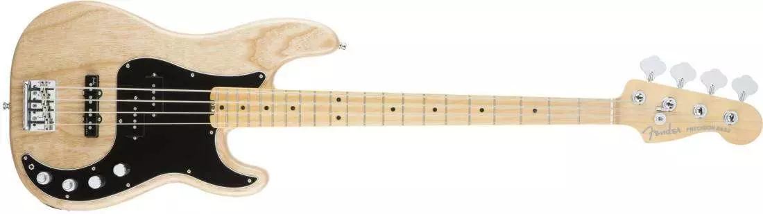 American Elite Precision Bass Ash, Maple Fingerboard, Natural