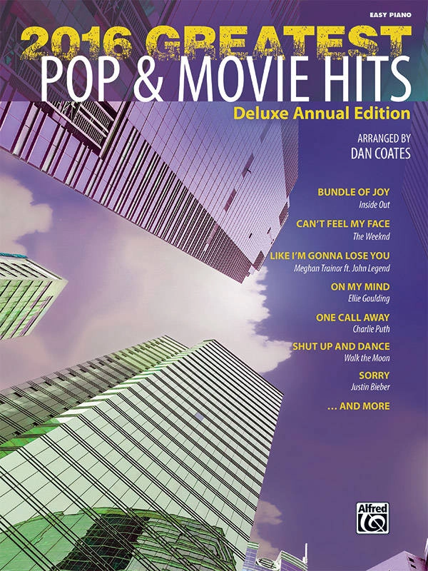 2016 Greatest Pop & Movie Hits - Coates - Easy Piano