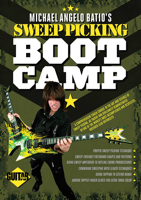 Guitar World: Michael Angelo Batio\'s Sweep Picking Boot Camp - Guitar - DVD