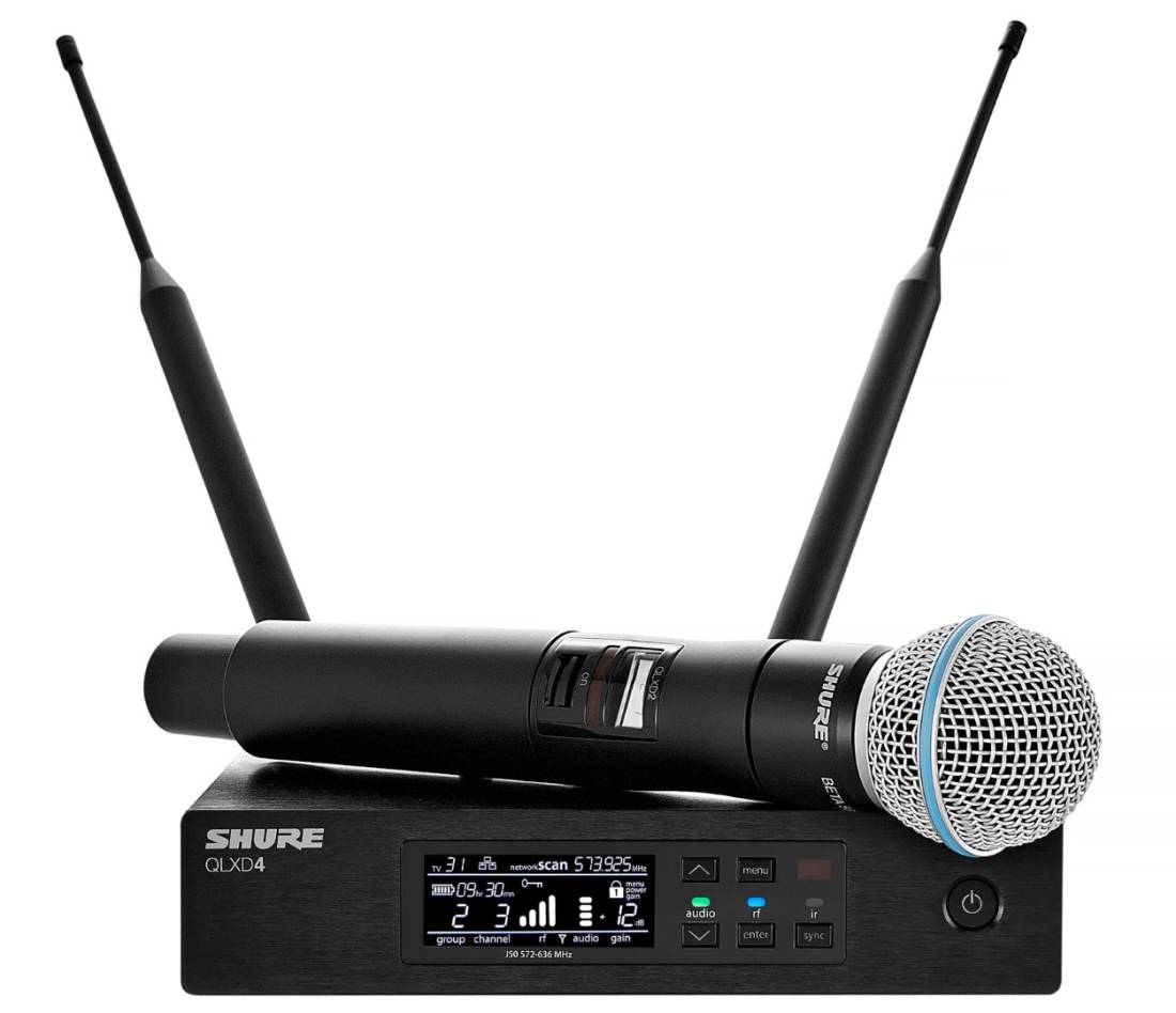 QLX-D Handheld Wireless Microphone System