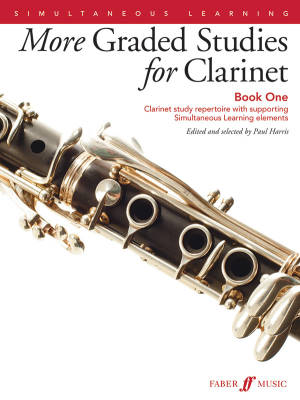 Alfred Publishing - More Graded Studies for Clarinet, Book One - Harris - Book