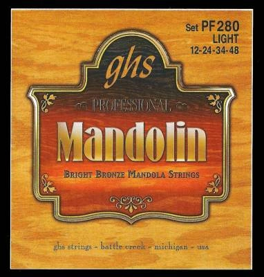 GHS Strings - 8-String Bright Bronze Mandola Set - Light