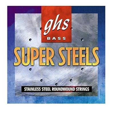 Bass Super Steels 5 String Set  - Medium Light (36.5\'\' Winding)