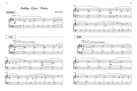 Grand Trios for Piano, Book 1 - Bober - Piano Trio (1 Piano, 6 Hands)