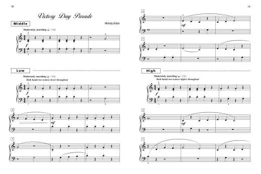 Grand Trios for Piano, Book 2 - Bober - Piano Trio (1 Piano, 6 Hands)