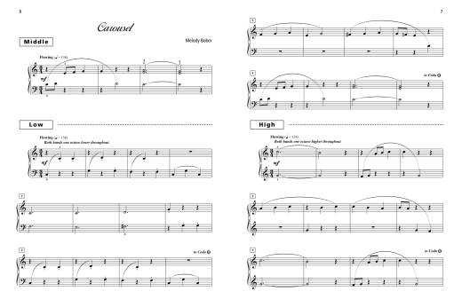 Grand Trios for Piano, Book 3 - Bober - Piano Trio (1 Piano, 6 Hands)